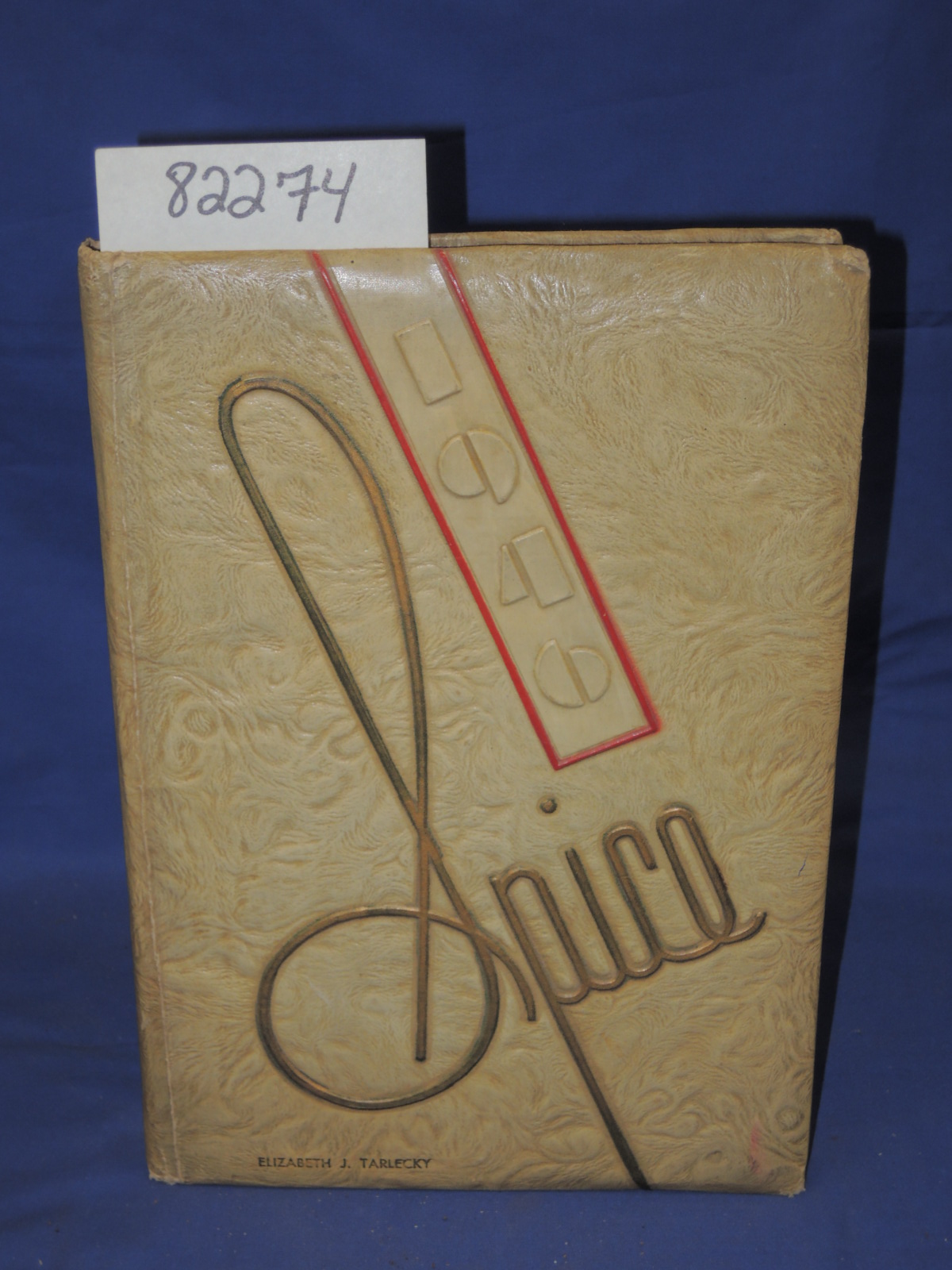 Clevenstine, M. Elizabeth: The Spice of 1946 YEARBOOK