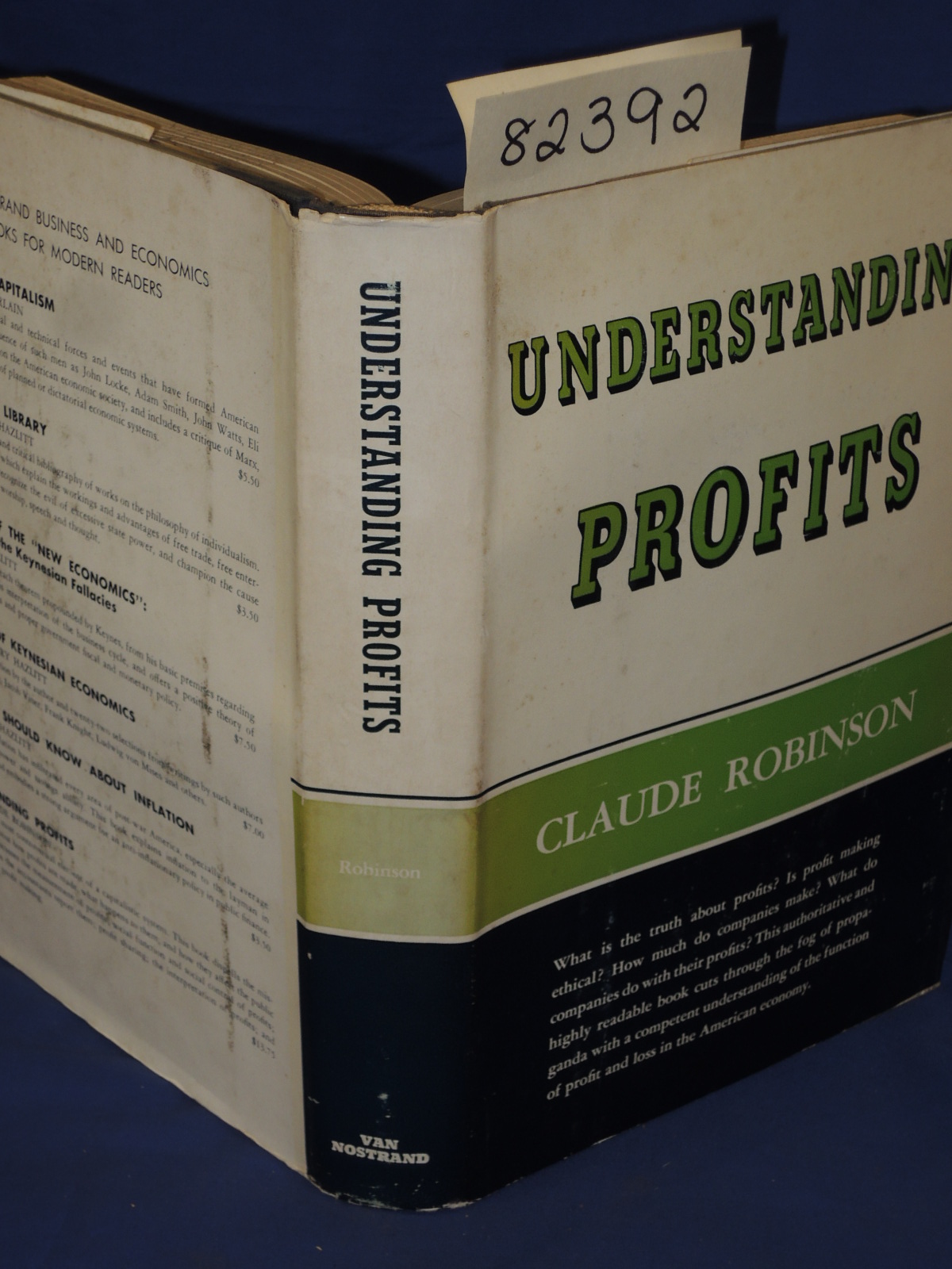 Robinson, Claude: Understanding Profits