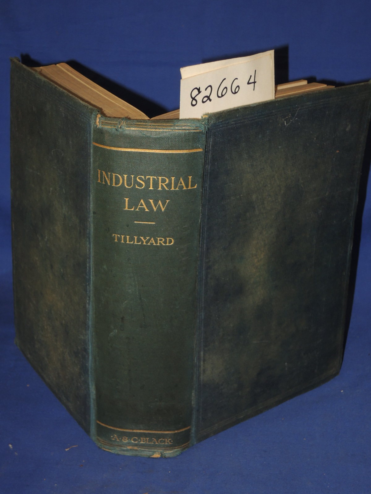 Tillyard, Frank: Industrial Law