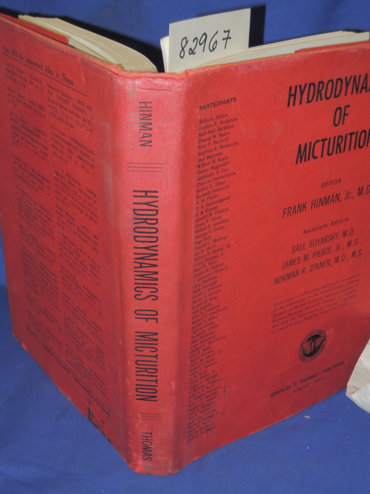 Hinman, Frank: Hydrodynamics of Micturition