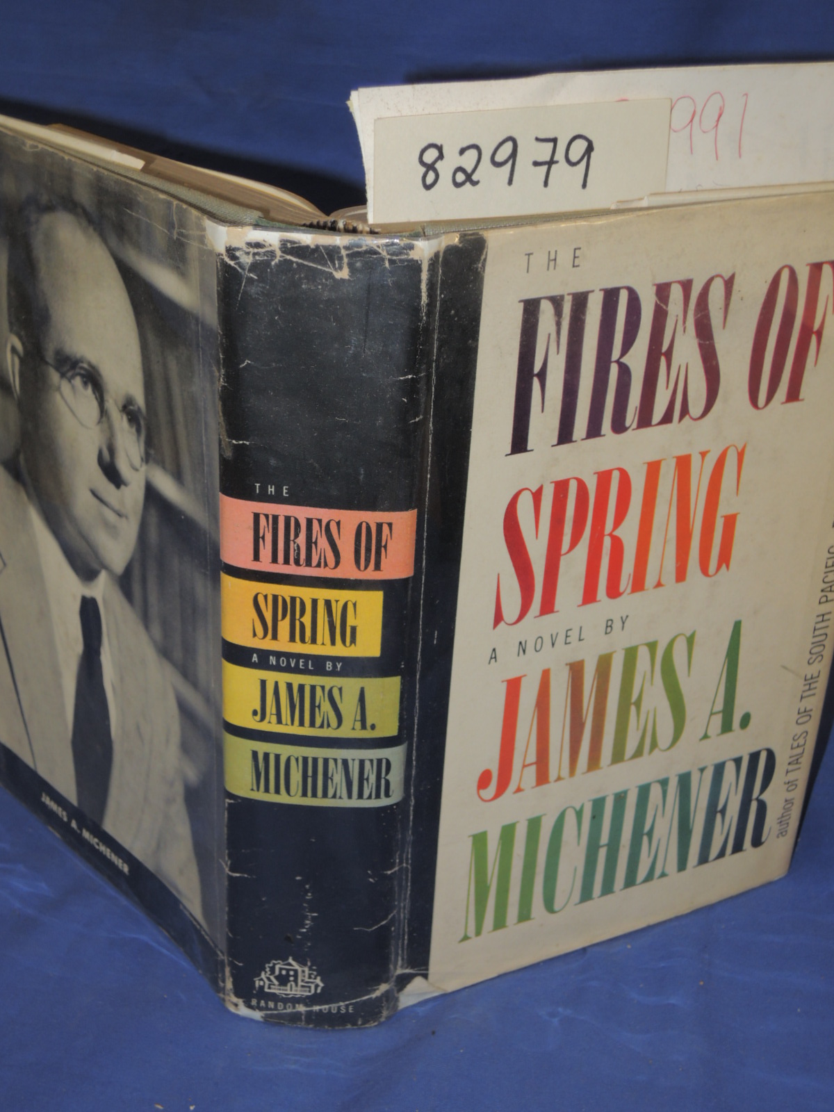 Michener, James A.: The Fires of Spring CREASED DJ