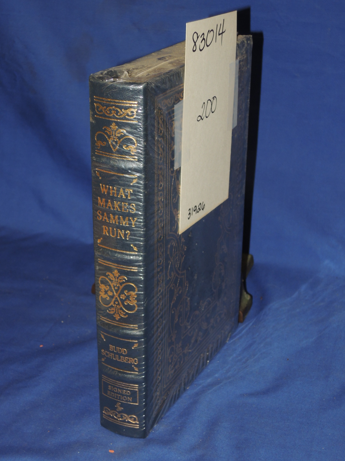 Schulberg, Budd signed edition.: What Makes Sammy Run?