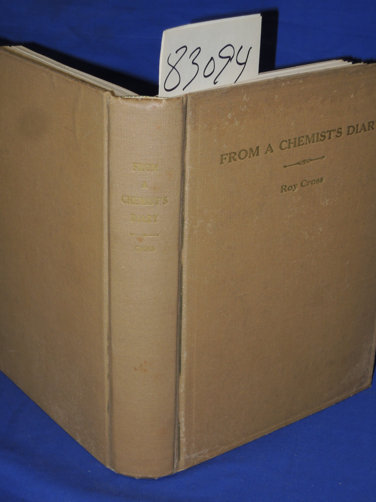 Cross, Roy: From a Chemist's Diary