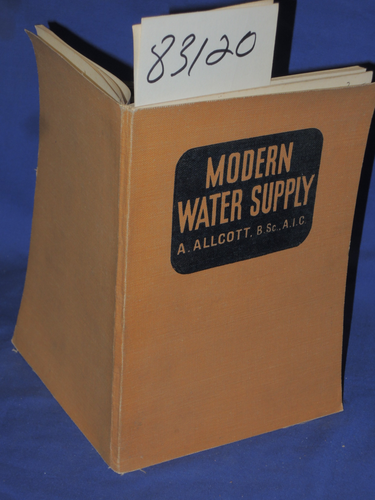 Allcott, A.: Modern Water Supply: Cassell's Science Topics edited by G. H. Le...