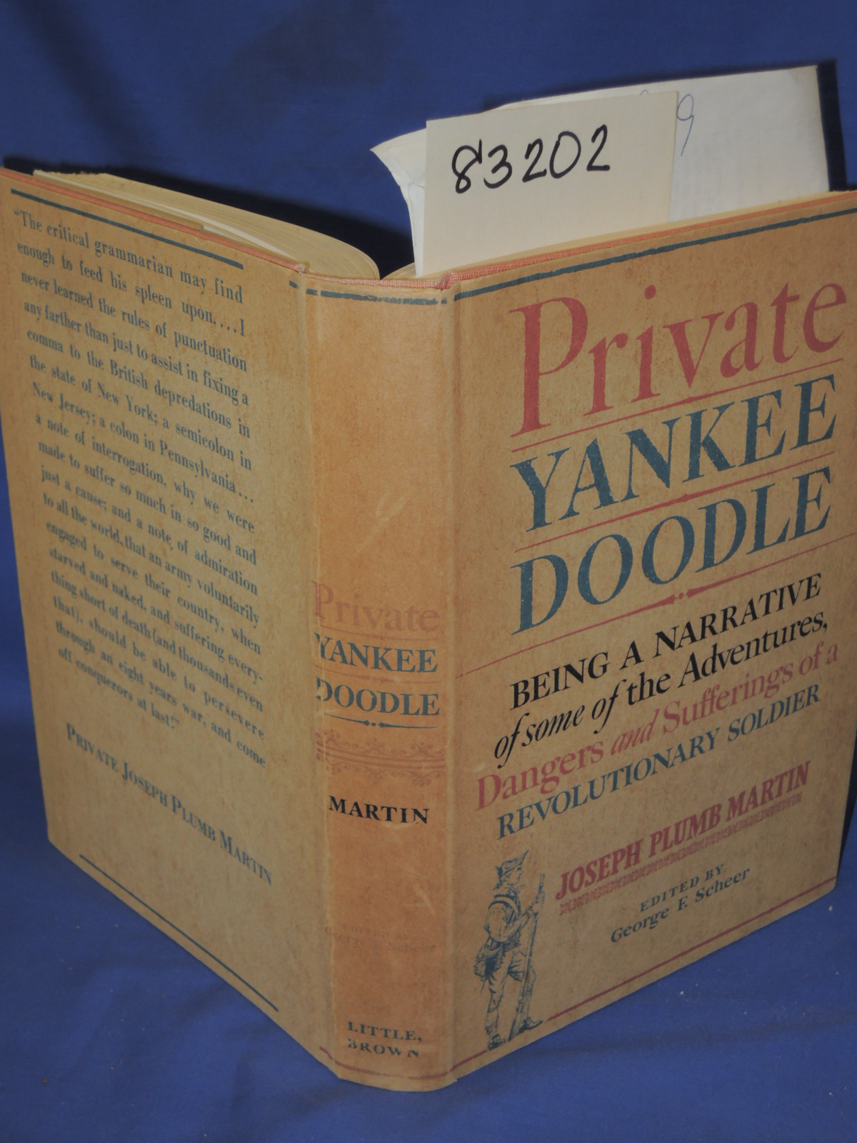 Martin, Joseph Plumb  edited  Scheer...: Private Yankee Doodle GIFT QUALITY B...