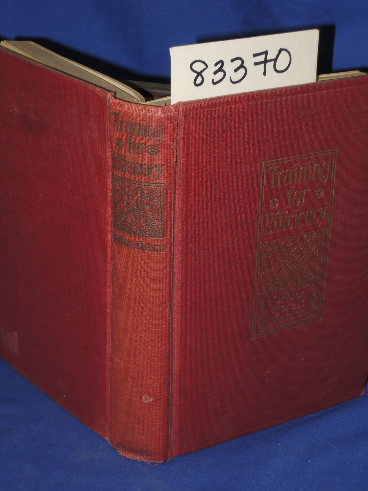 Marden, Orison Swett: Training For Efficiency