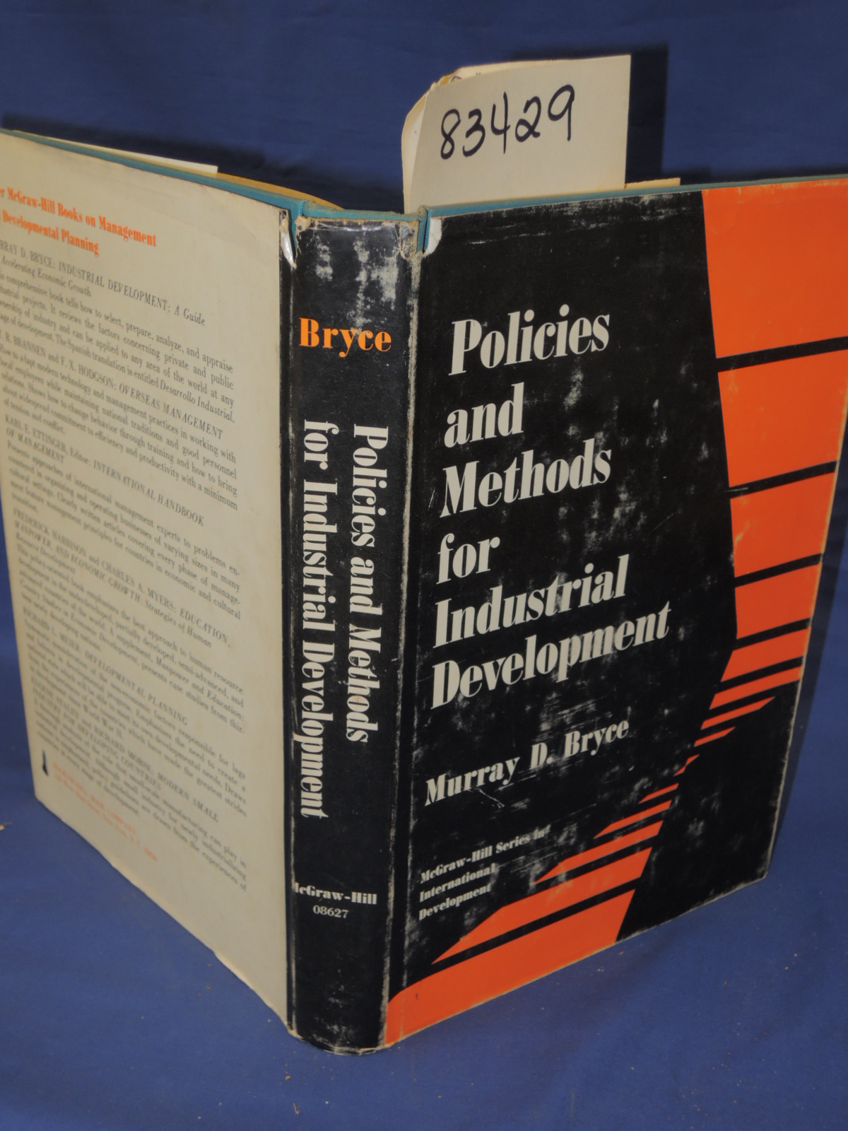 Bryce, Murray.D: Policies and  Methods for Industrial Development