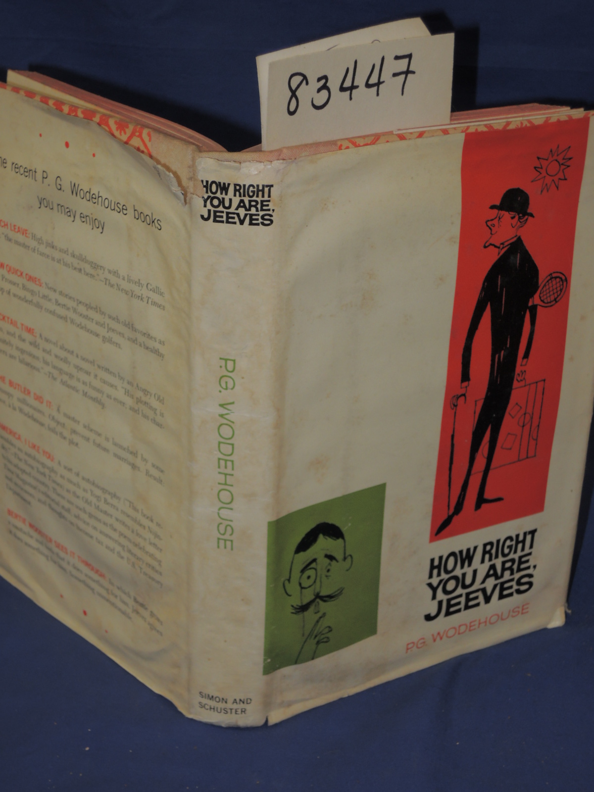 Wodehouse, P. G.: How Right You Are, Jeeves