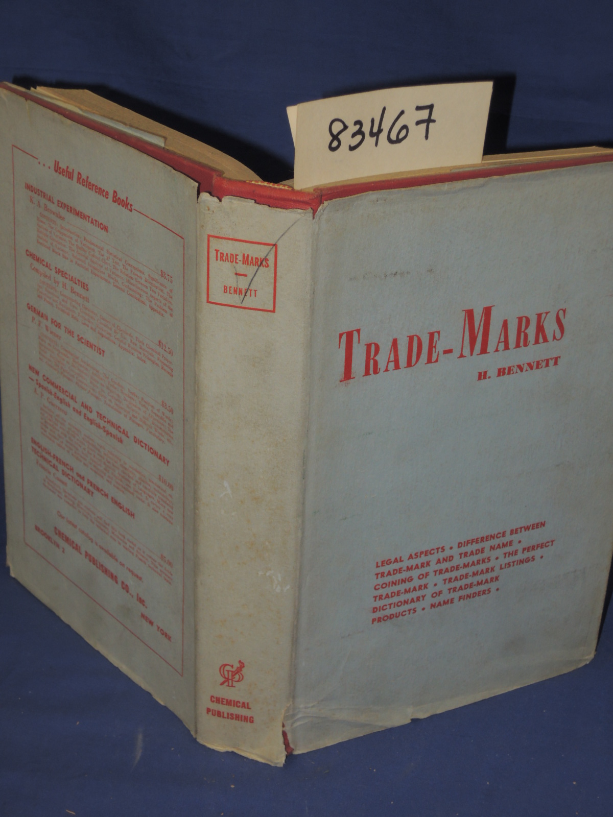 Bennet, H.: Trade-Marks
