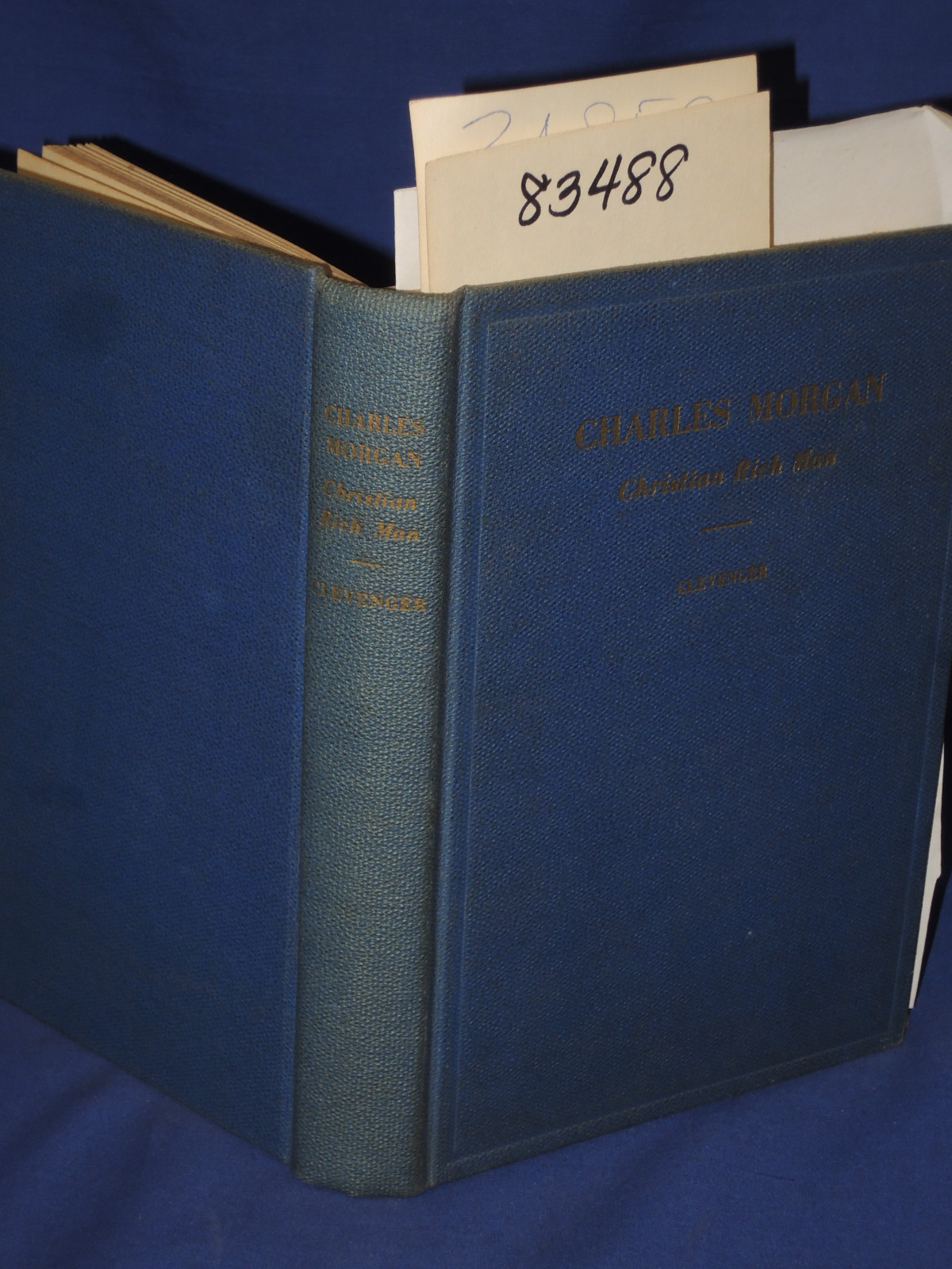 Clevenger, Rev. Jerry: Charles Morgan - Christian Rich Man