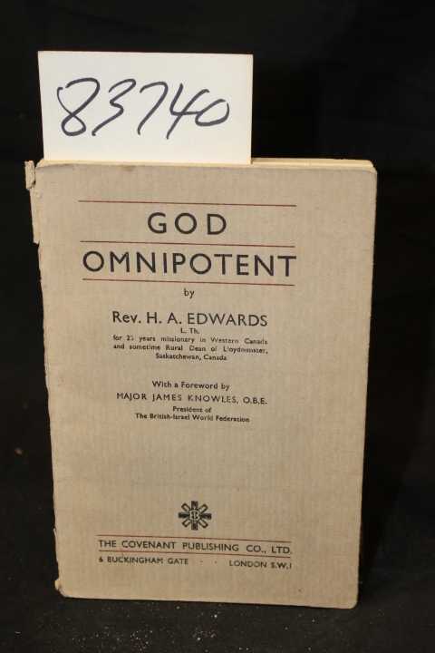 Edwards, Rev. H. A.: God Omnipotent