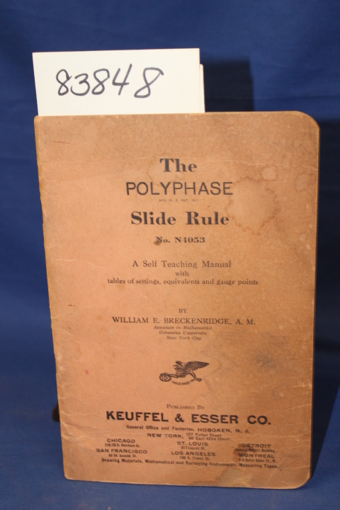 Breckenridge , A.M: The Polyphase Slide Rule No. N4053