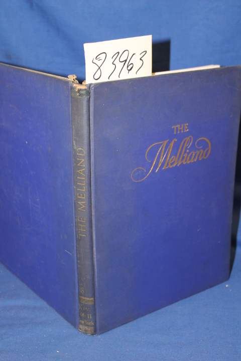Mellian, Marcel; Melliand, New York: The Melliand The technical Authority of ...