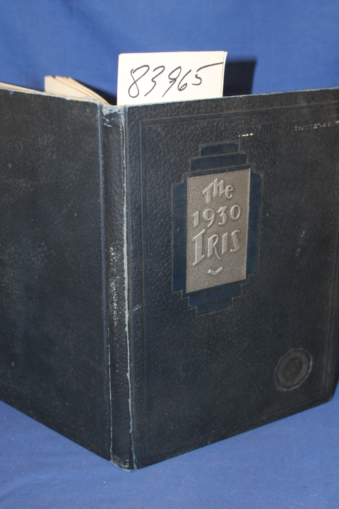 Braunstein, Louis D.: The 1930 Iris STATE COLLEGE OF OPTOMETRY Yearbook