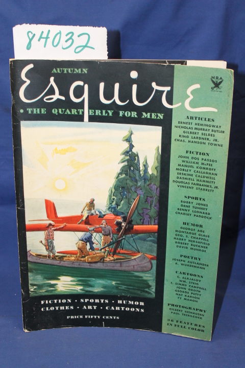 Caldwell, Erskine ; Hemingway,  Ernest: Marlin off the Morro : Cuban Letter A...