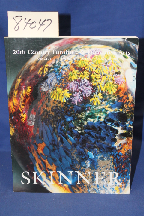 Skinner: Skinner- 20th Century Furniture & Decorartive Arts Tiffany Steuben L...