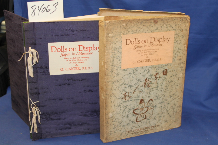 Caiger, G: Dolls On Display- Japan In Miniature illustrated commentary Girl's...