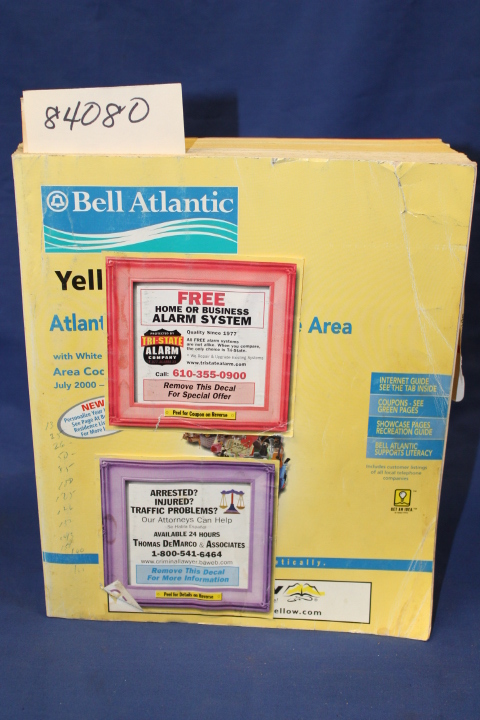 Bell Atlantic Directory Services: Bell Atlantic Yellow Pages Atlantic City - ...