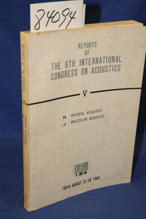 Kohasi, Dr. Y.: Reports of The 6th International Congress on AcousticsVolume 5