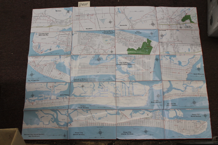 Map Cape May Country New Jersey Jersey: Map of Cape May Country New Jersey Je...