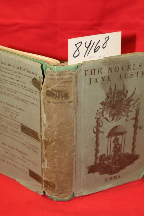 Chapman, R. W.: Emma  the Novels of Jane Austen volume IV SOILED DJ