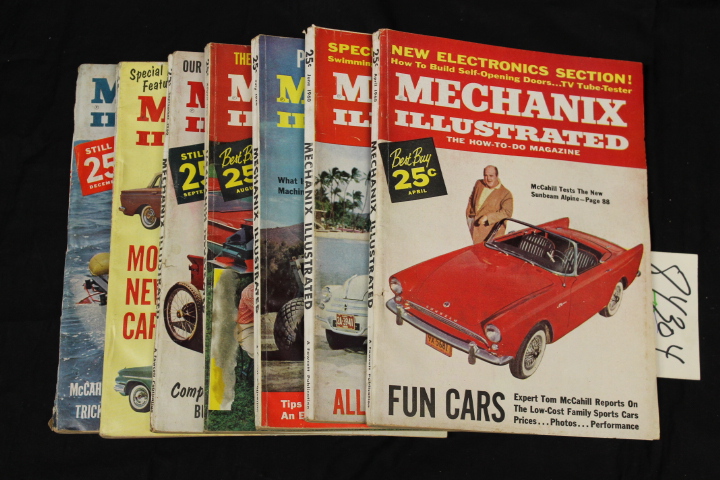 Parker, William L: Mechanix Illustrated The How to do Magazine 7 magazines 19...