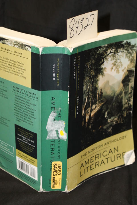 Baym,  Nina: Norton Anthology of American Literature Volume B 1820-1865