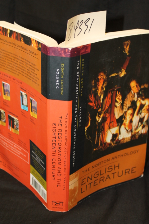 Greenblatt, Stephen: Norton Anthology of English Literature Volume C the Rest...