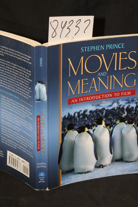 Prince, Stephen: Movies and Meaning an Introduction to FIlm