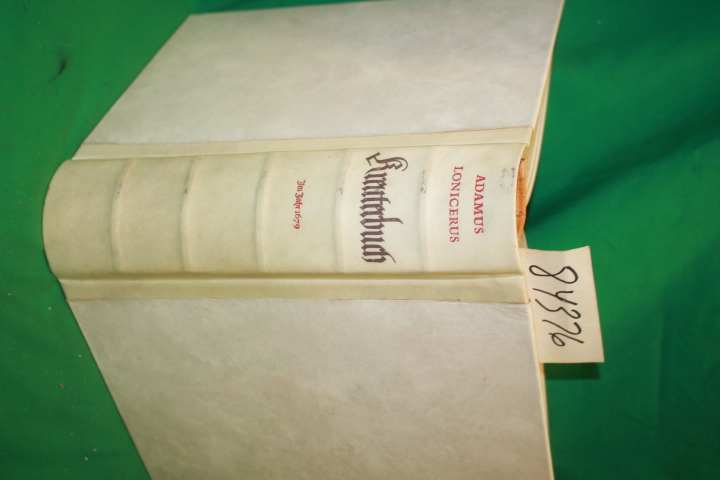 Lonicerus, Adamus: Kreuterbuch kunstliche Conterfeytunge (Plant Book Herbal)