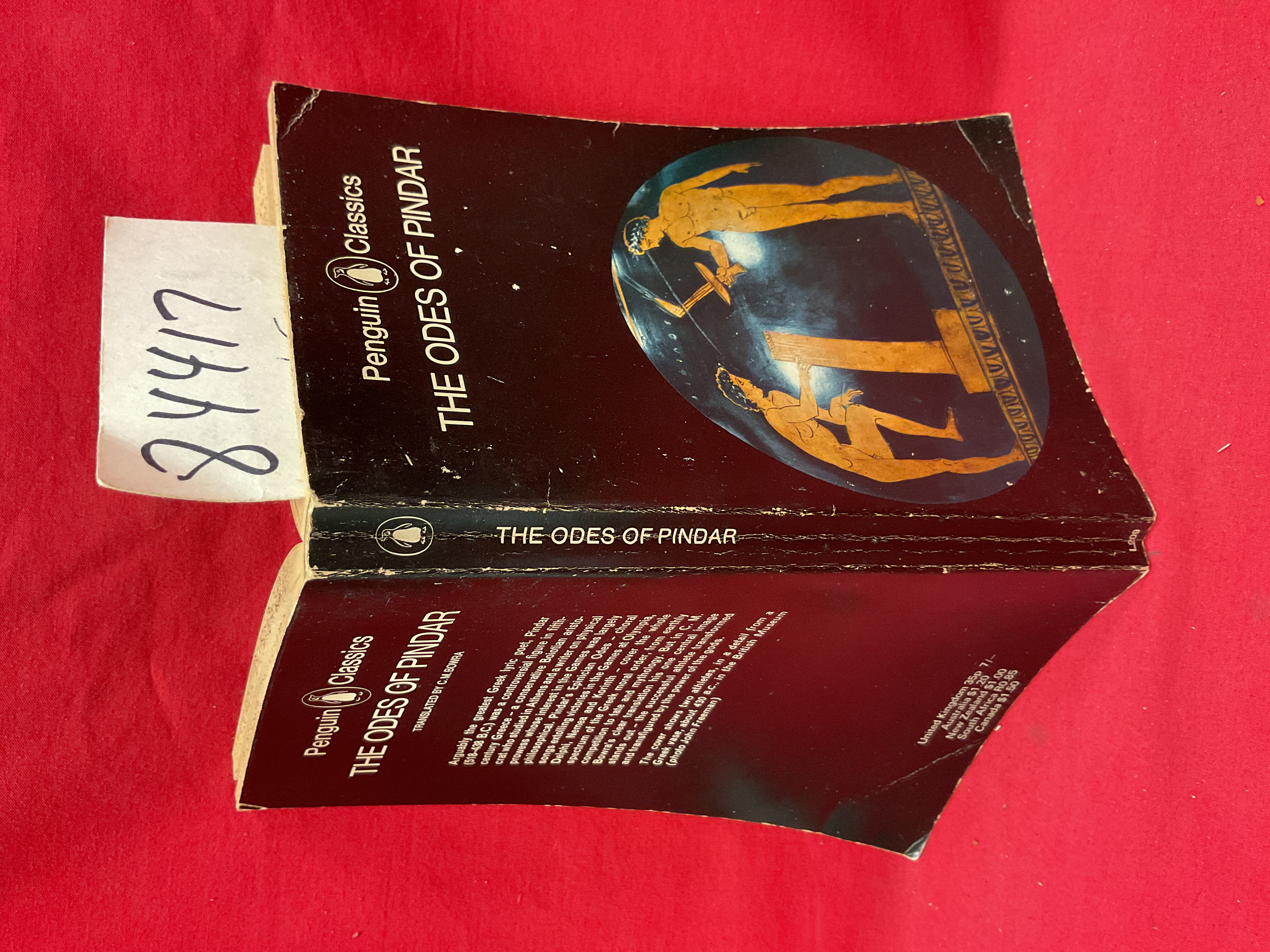 Bowra, C. M.: Odes on Pindar