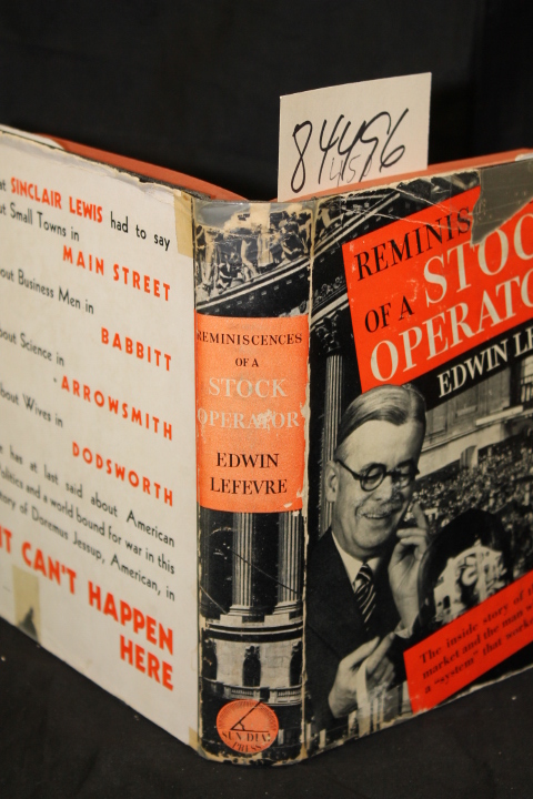 Lefevre, Edwin: Reminiscences of a Stock Operator