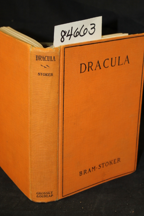 Stoker, Bram: Dracula   GOOD 1897 REPRINT