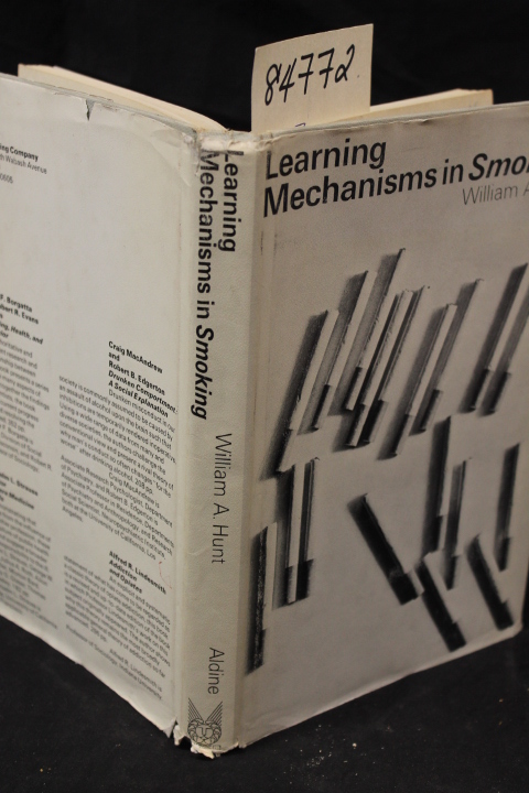 Hunt, William: Learning Mechanisms in Smoking