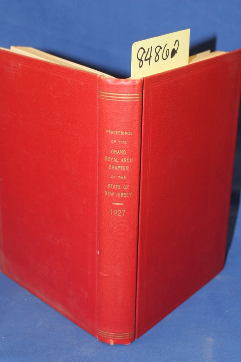 Hall, Marion: Proceedings of the Grand Royal Arch Chapter of the State of New...
