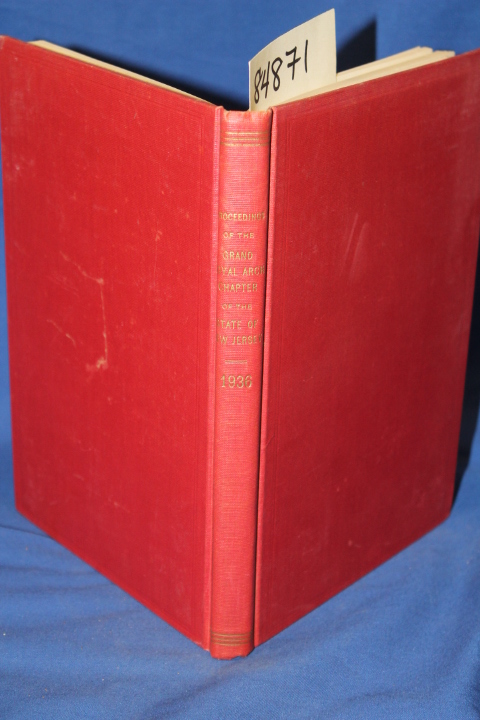 Crawford, John: Proceedings of the Grand Royal Arch Chapter of the State of N...