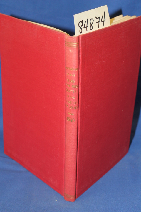Johnson, Arthur: Proceedings of the Grand Royal Arch Chapter of the State of ...