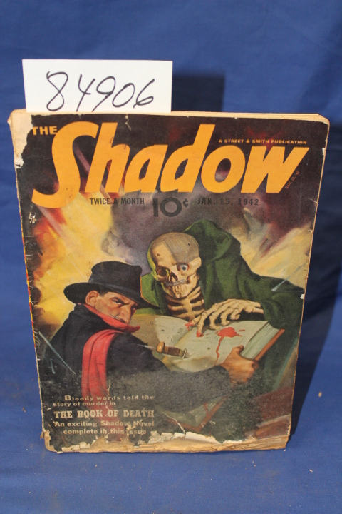 Street & Smith Publication: The Shadow  the book of Death Jan 15, 1942