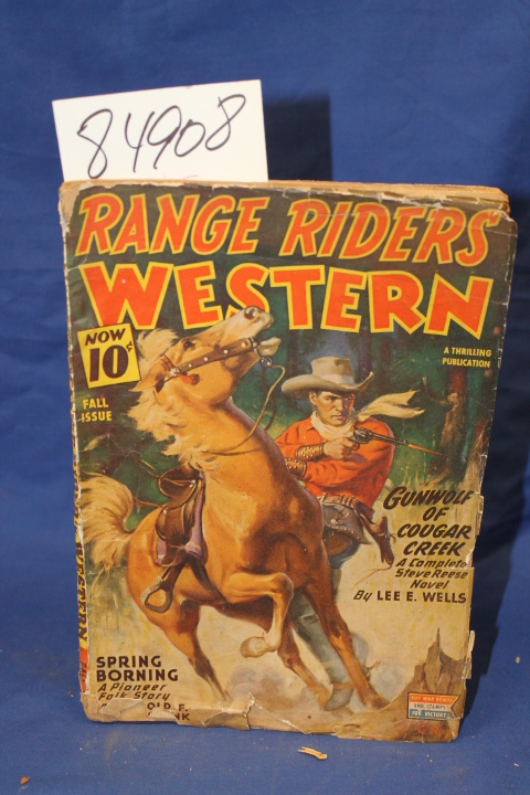 Thrilling Publication: Range Riders Western Vol 13 No. 3 Fall 1945