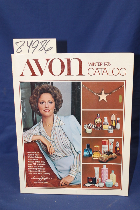Avon: Winter 1976 Catalog bound inside this catalogue is Winter 1976 Avon Mak...