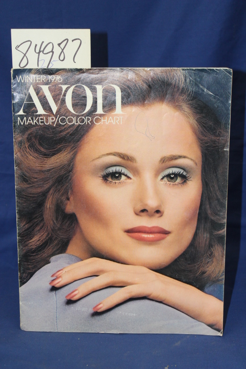 Avon: Winter 1976 Avon Makeup/Color Chart