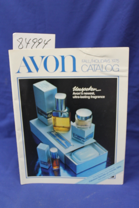 Avon: Fall/Holidays 1975 Catalog