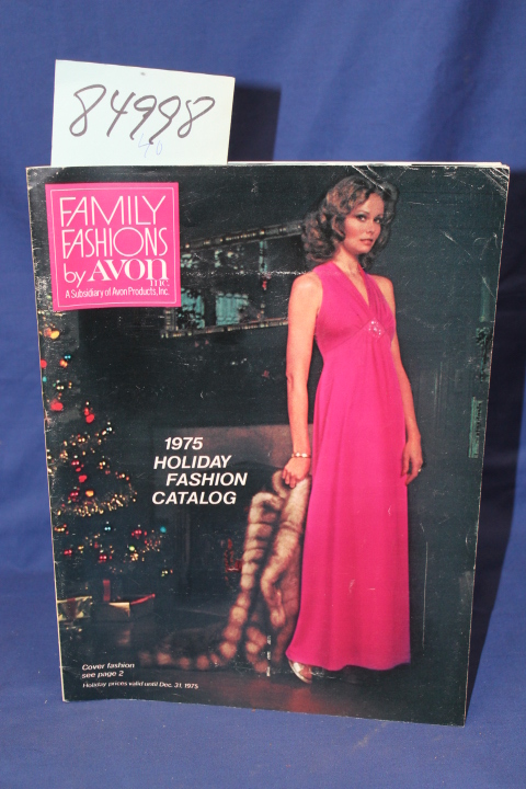 Avon: Family Fashions by Avon 1975 Holiday Fashion Catalog