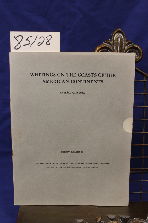 Ginsburg, Isaac: WHITINGS ON THE COASTS OF THE AMERICAN CONTINENTS