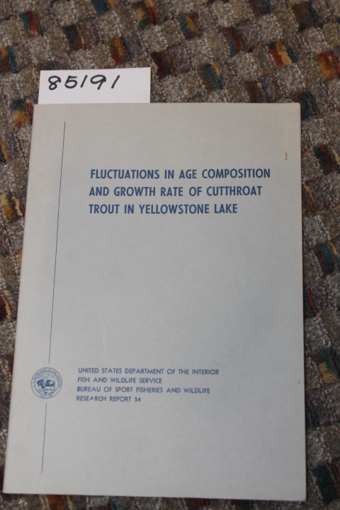 U.S. Dept of the Interior: Fluctuations in Age Composition and Growth Rate of...