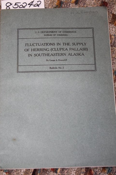 Rounsefell, George A.: FLUCTUATIONS IN THE SUPPLY OF HERRING (CLUPEA PALLASII...