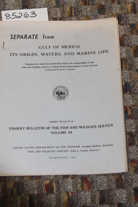 SEPARATE FROM GULF OF MEXICO ITS ORI...: SEPARATE FROM GULF OF MEXICO ITS ORI...
