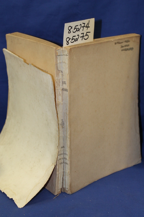 Stroh, Alfred H.  editor: EMANUEL SWEDENBORG  OPERA QUAEDAM AUT INEDITA AUT O...