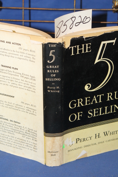 Whiting, Percy H: Five Great Rules of Selling
