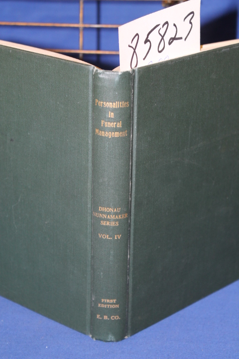 Dhonau, Charles O: Personalities in Funeral Management